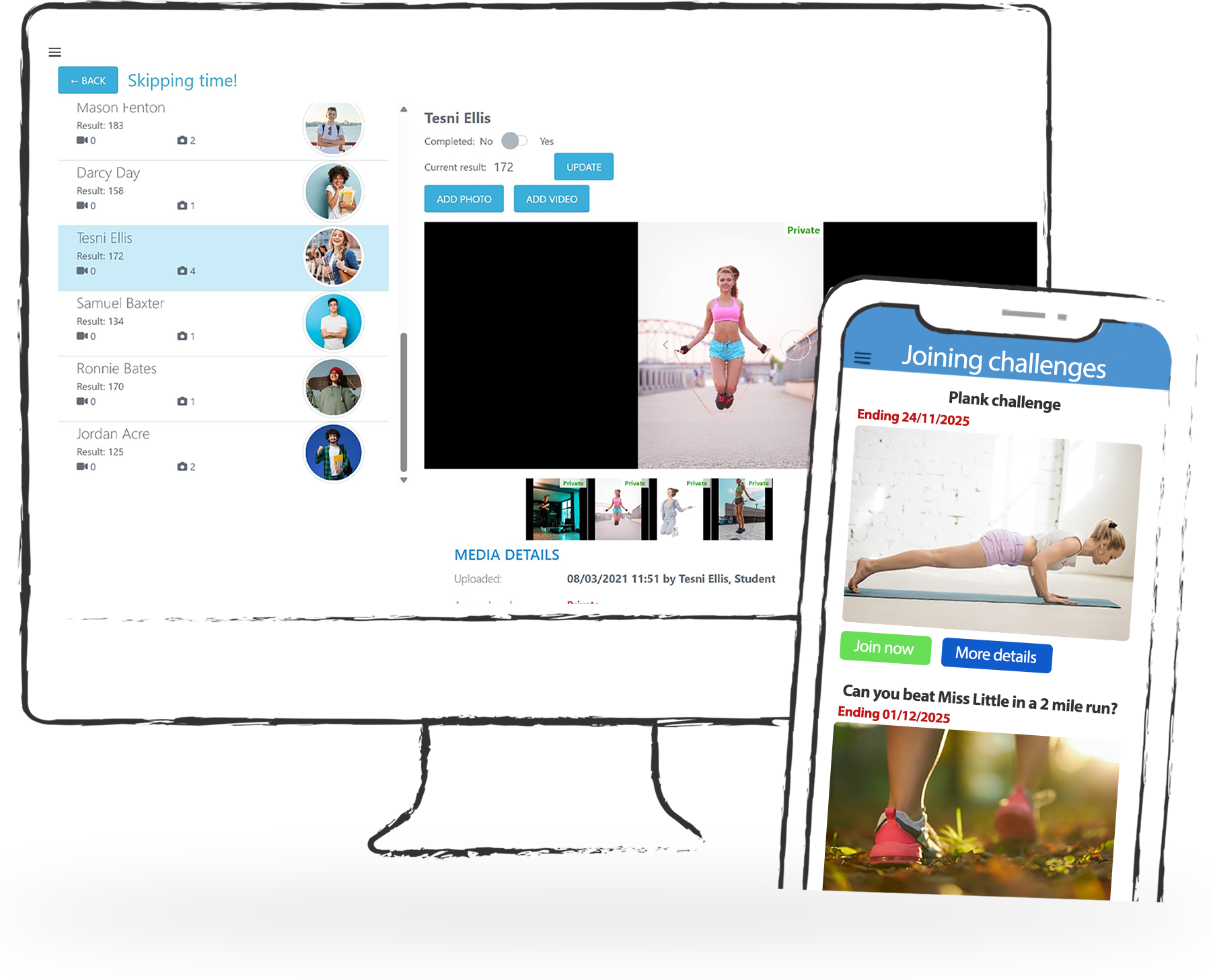 Squad In Touch Challenges & Leagues