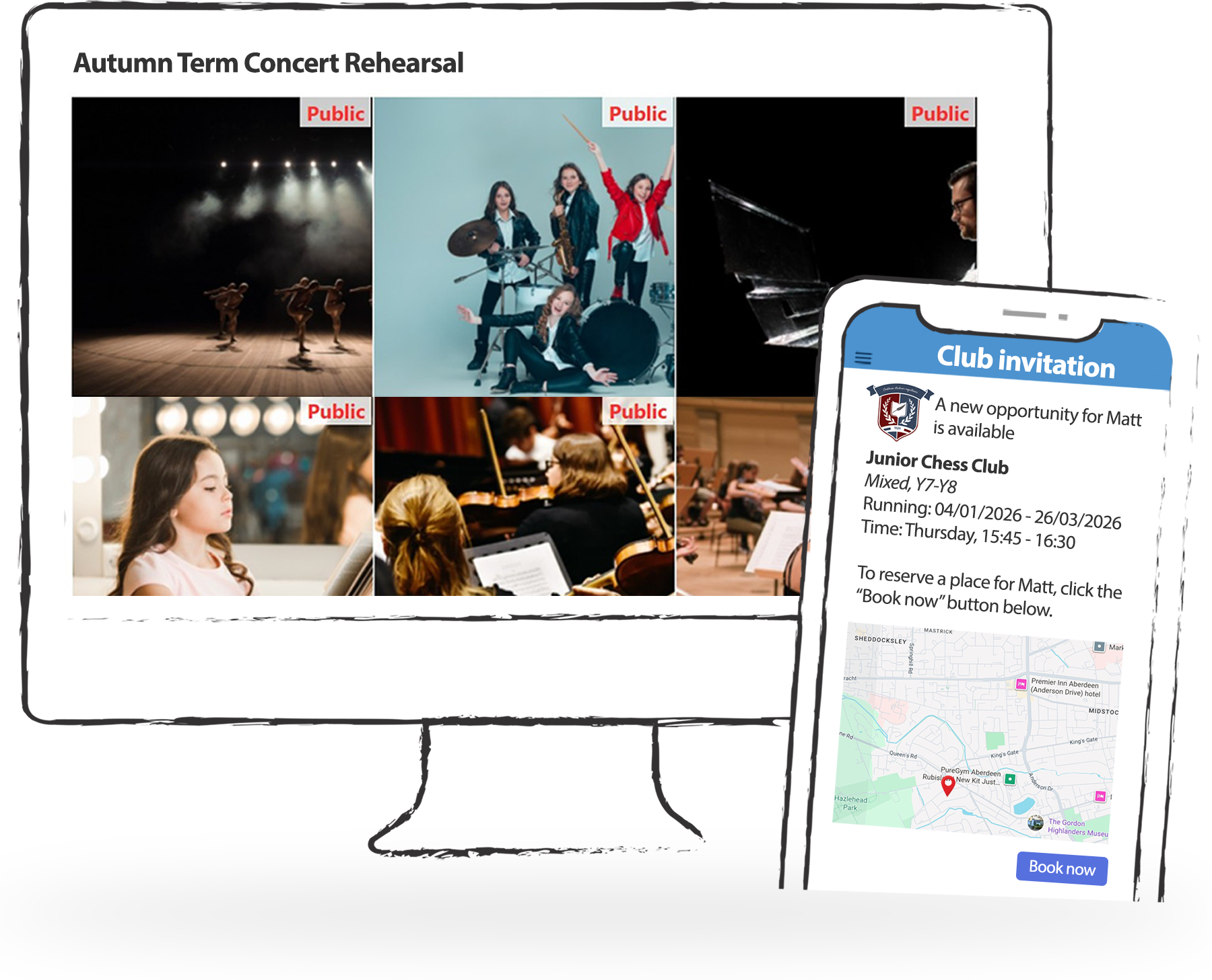 Squad In Touch Clubs & extracurricular activities